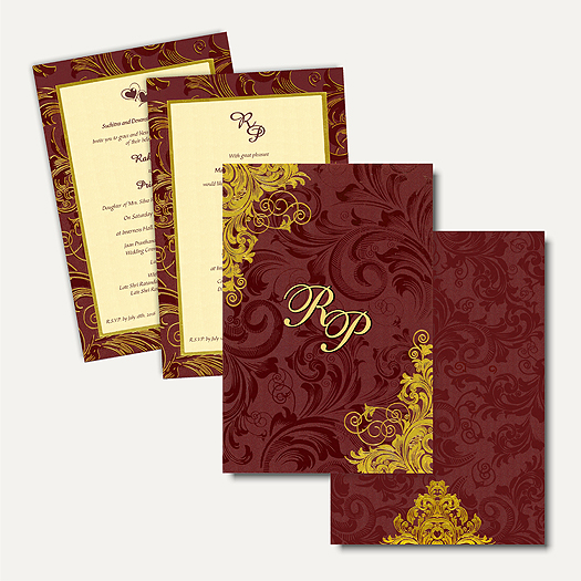 Wedding Invitations and Exclusive Indian Wedding Invitation Design